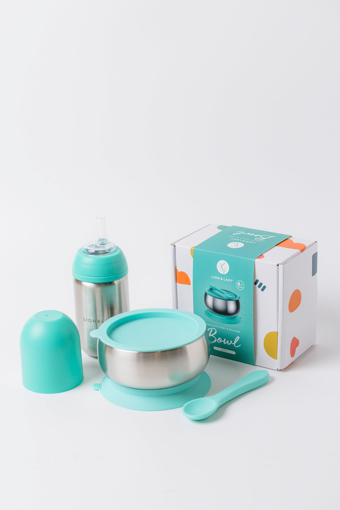 Combo Pack 18 8 Grade Stainless Steel Bowl And Toddler Straw Cup Set Combo pack 18 8 grade stainless steel bowl and toddler straw cup set