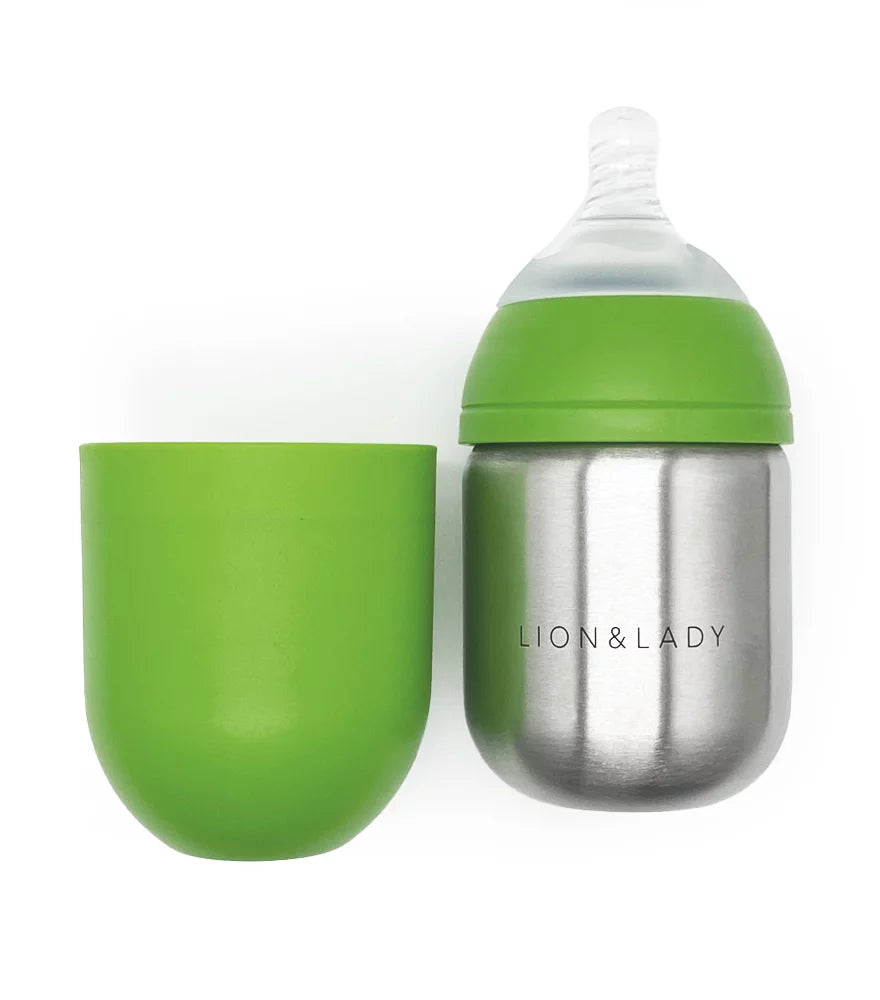 18 8 Feeding Bottle Single 210ml Lion Lady