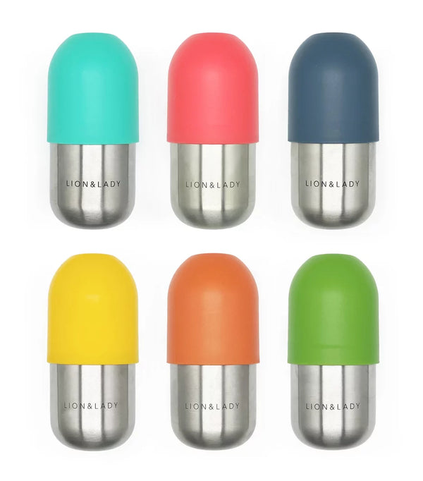 18/8 Stainless Steel Feeding Bottle - 210ml (6 Pack)